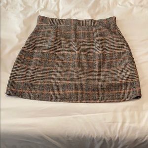 Plaid Skirt